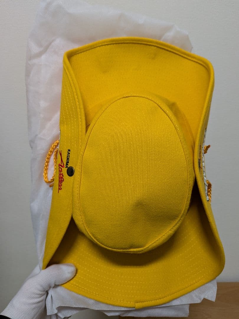 【鹿島アントラーズ】イエローハット帽子