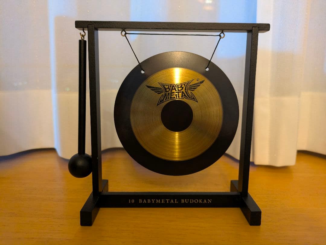 BABYL ミニ銅鑼＆ステッカーセット　箱付き