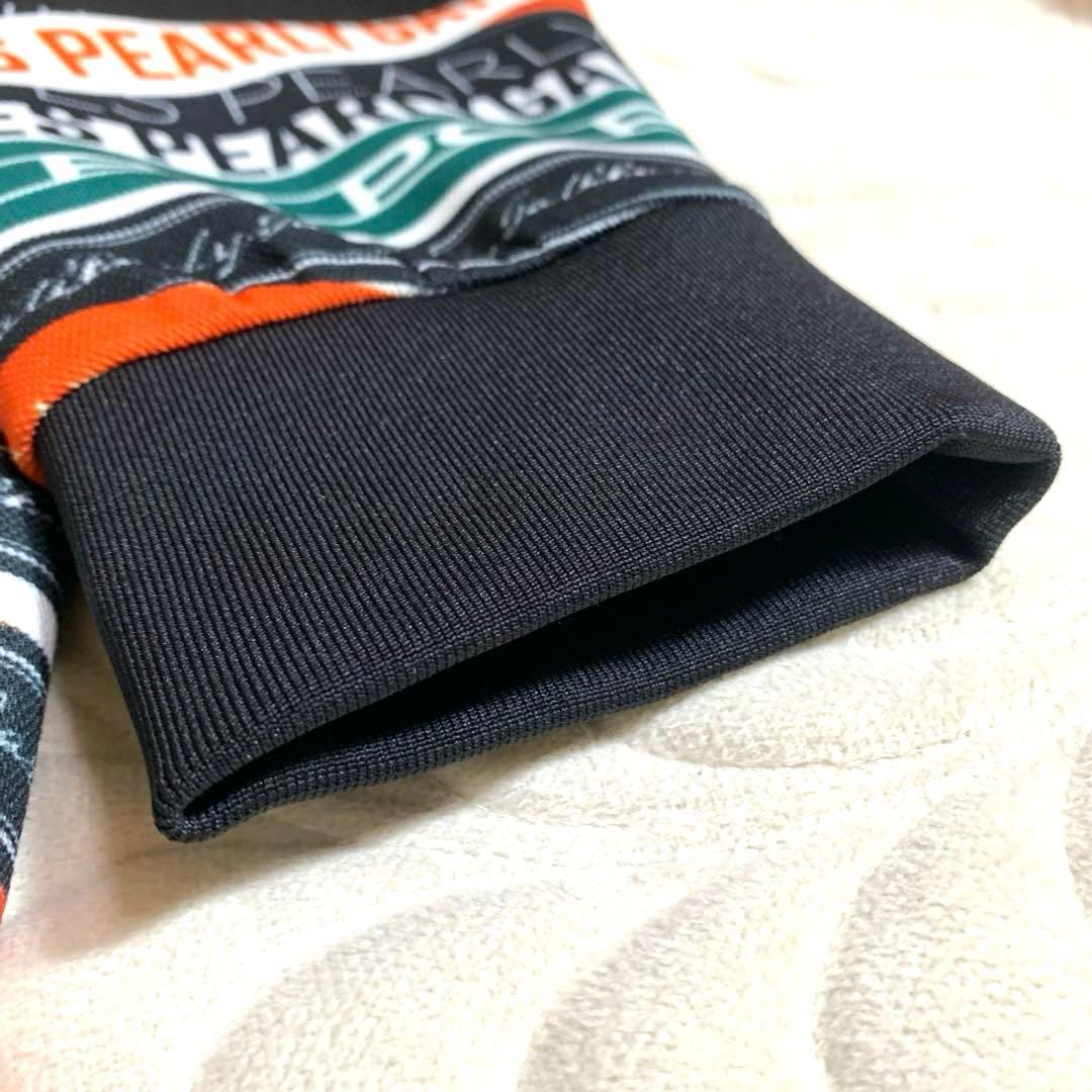 【極美品】パーリーゲイツ 鹿の子ダンボール ロゴリボン柄 長袖スウェット　PGG