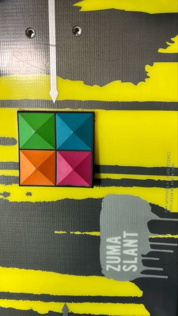 ZUMA SLANT 143cm スノーボード　バインディングセット