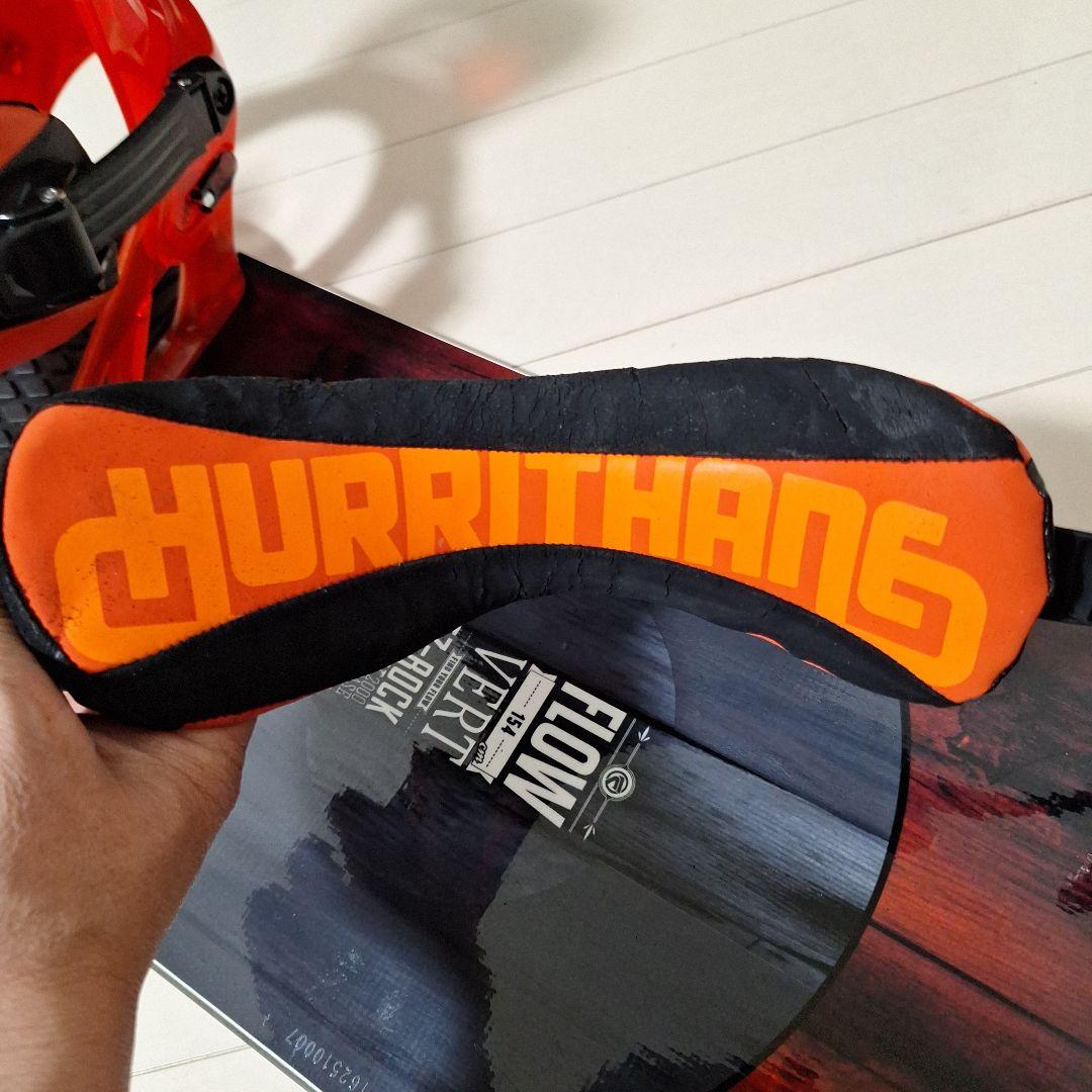 スノーボードセット　フローVERT154　K2HURRITHSANEビンディング