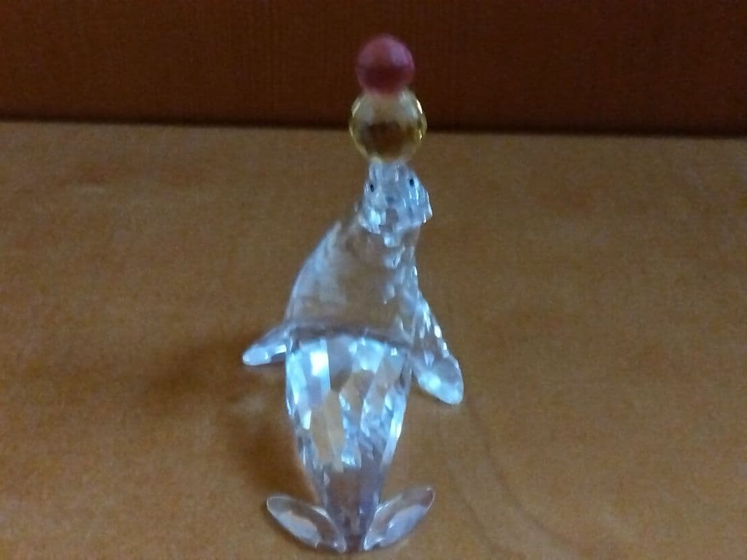 スワロフスキーのアシカの置物
