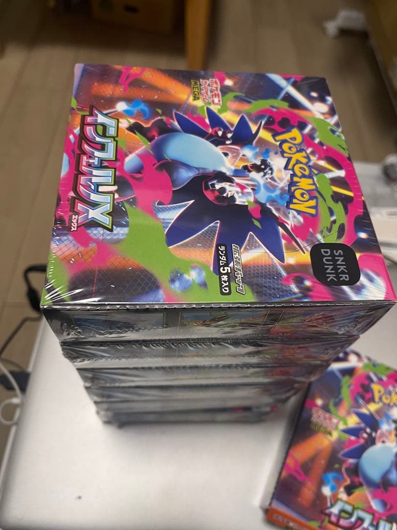 ポケモンカードゲーム インフェルノX 6ボックス新品未開封シュリンク付き