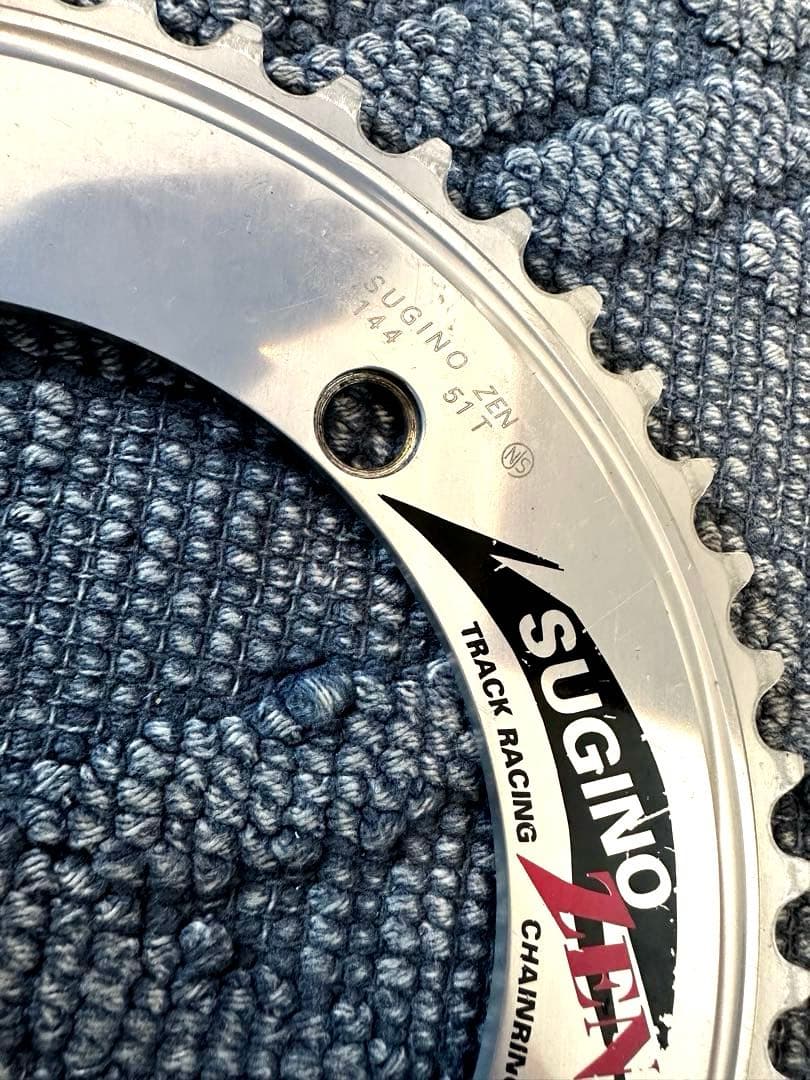 NJS認定 スギノZEN 禅 チェーンリング ギア 51T