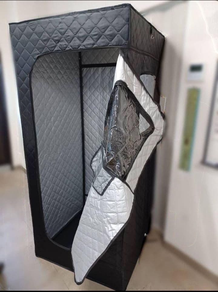 【大きめサイズ】サウナテントと温度計セット