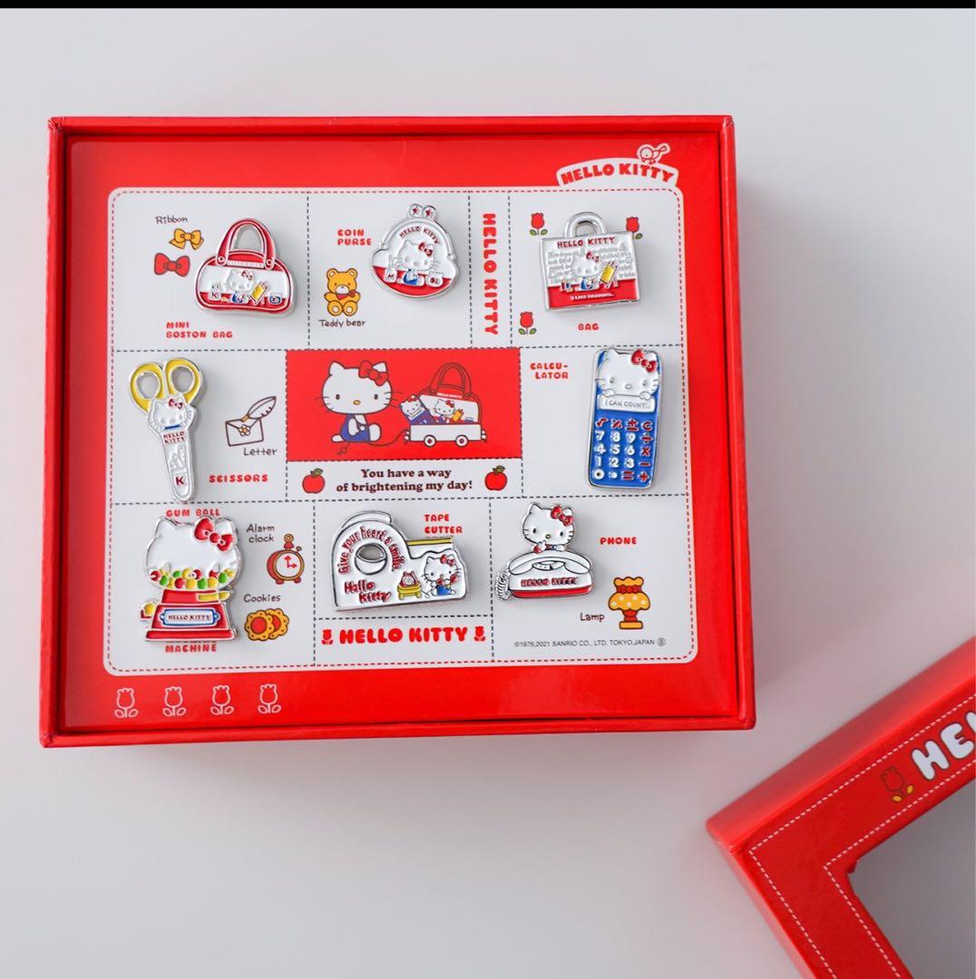 キティ ディアゴスティーニ なつかしのアイテムコレクション ピンズ 非売品