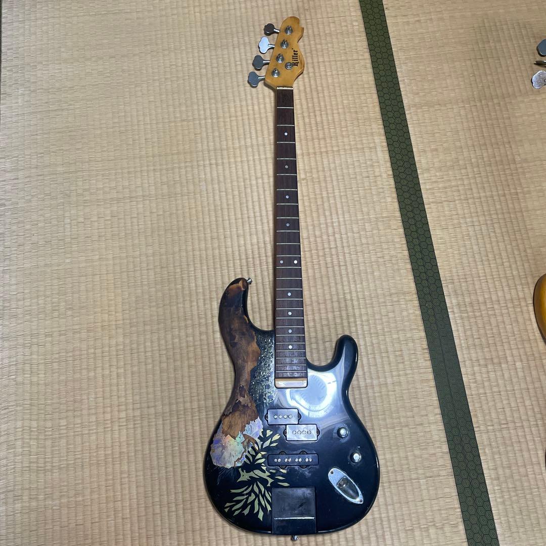 シ*9様 Killer エレキベース 黒色 ジャンク品