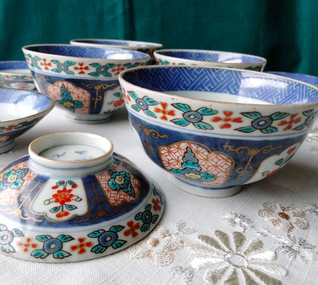 大明年製　蓋付き器　５客セット