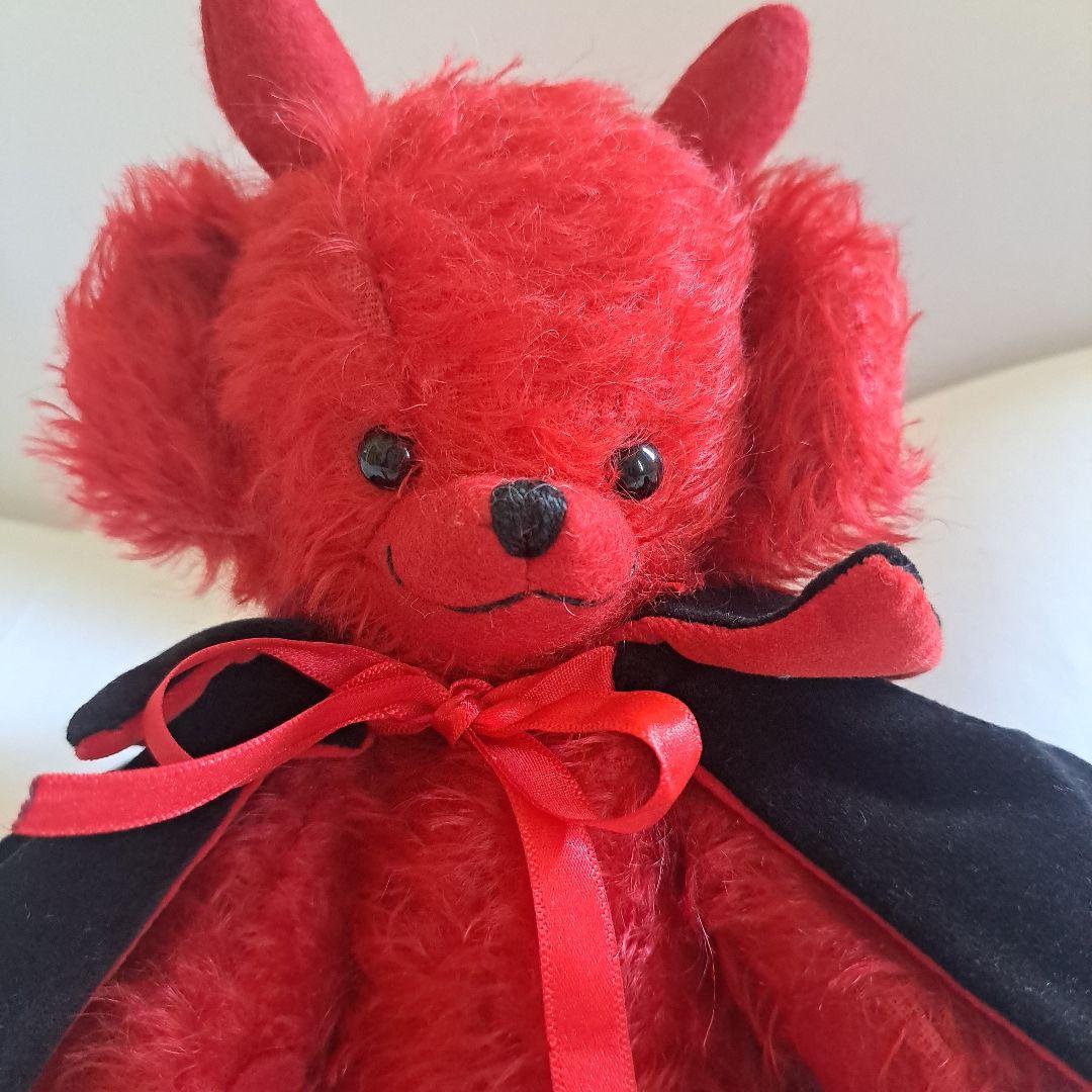 メリーソート　チーキー　テディベア　赤　デビル