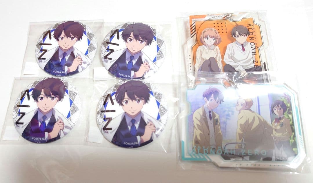 【即購入可】アルドノア・ゼロ　缶バッジ＆アクキーセット