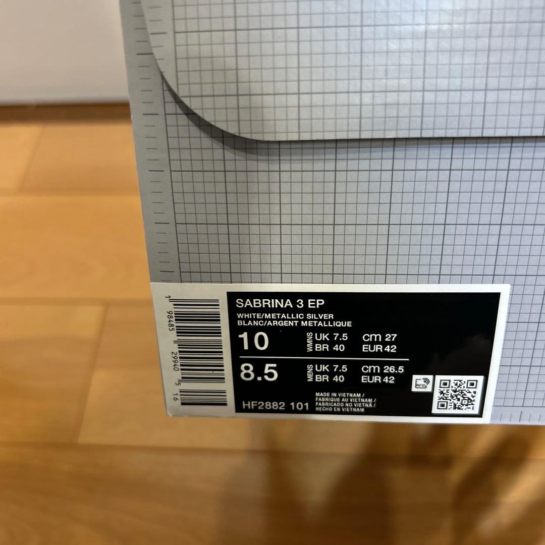 サブリナ3 WMNS 27.0cm MENS26.5cm 新品未使用