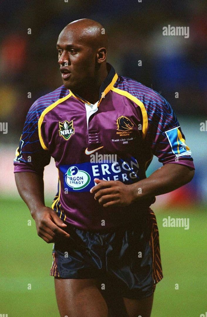 【海外Ｌサイズ】NRL ブリスベン・ブロンコス 2025キャプテンズランジャージ