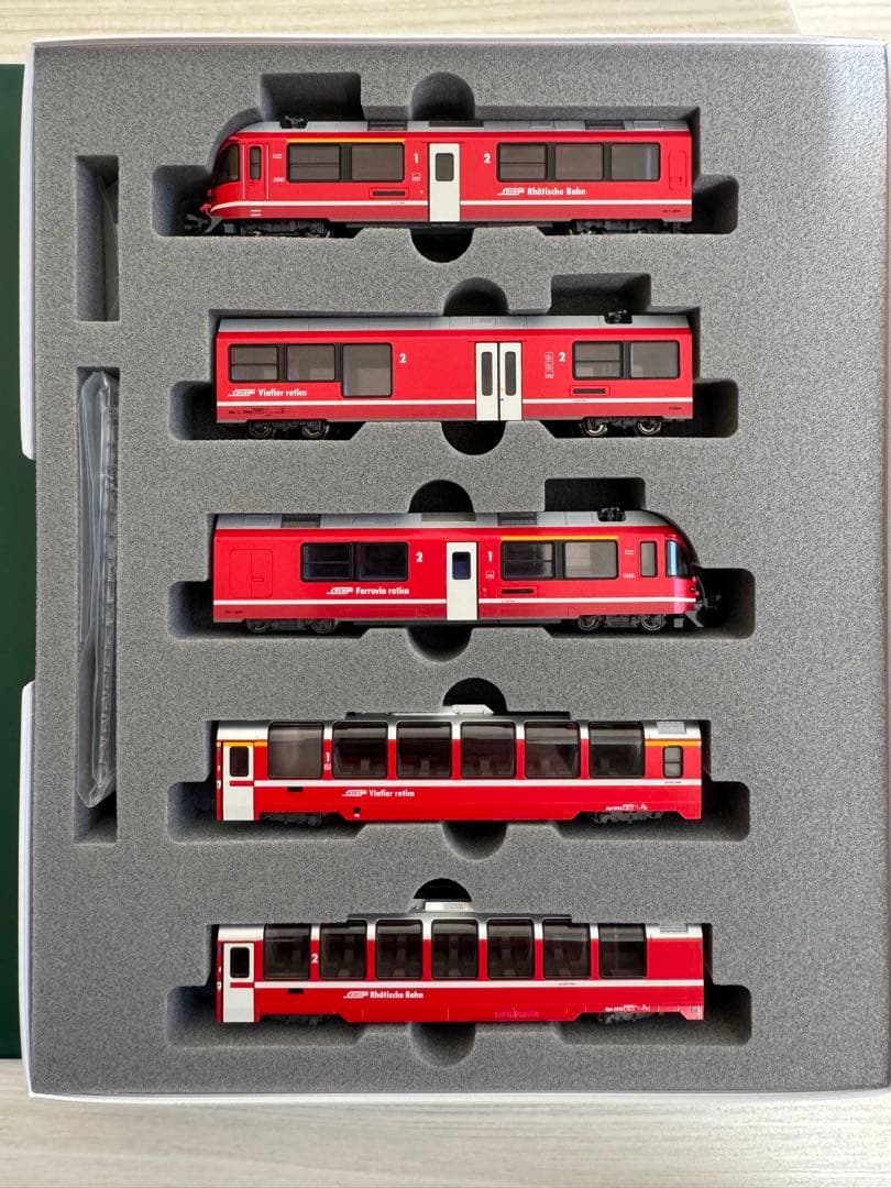 最終値下げ KATO 10-1318 ベルニナ急行 5両セット パーツ未使用