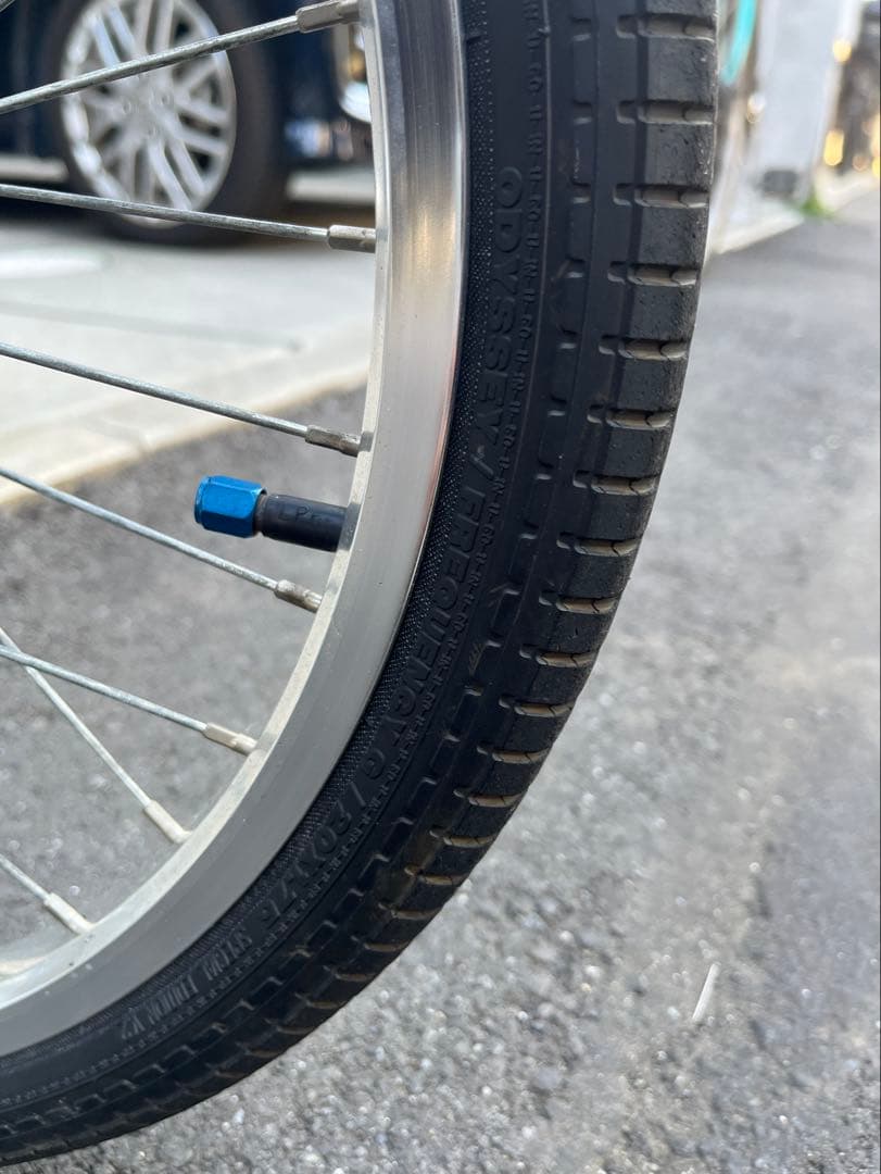 MOTEL WORKS AUX BMXバイク 青　used