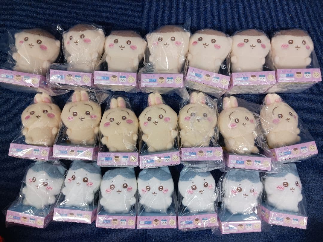 ちいかわ ぴたれすと 〜ぽてもふシリーズ〜 2　3種×7セット　計21個①