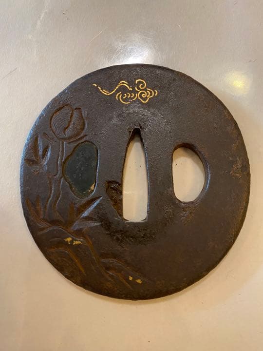 刀　鍔　時代物