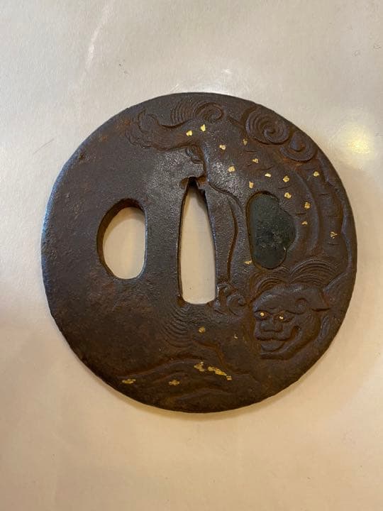 刀　鍔　時代物