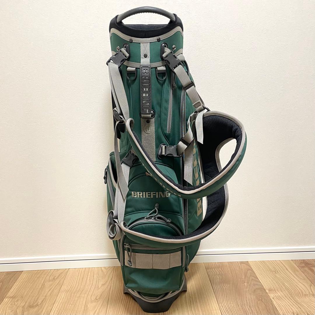 【希少】BRIEFING キャディバッグ CR-4 グリーン 緑 限定