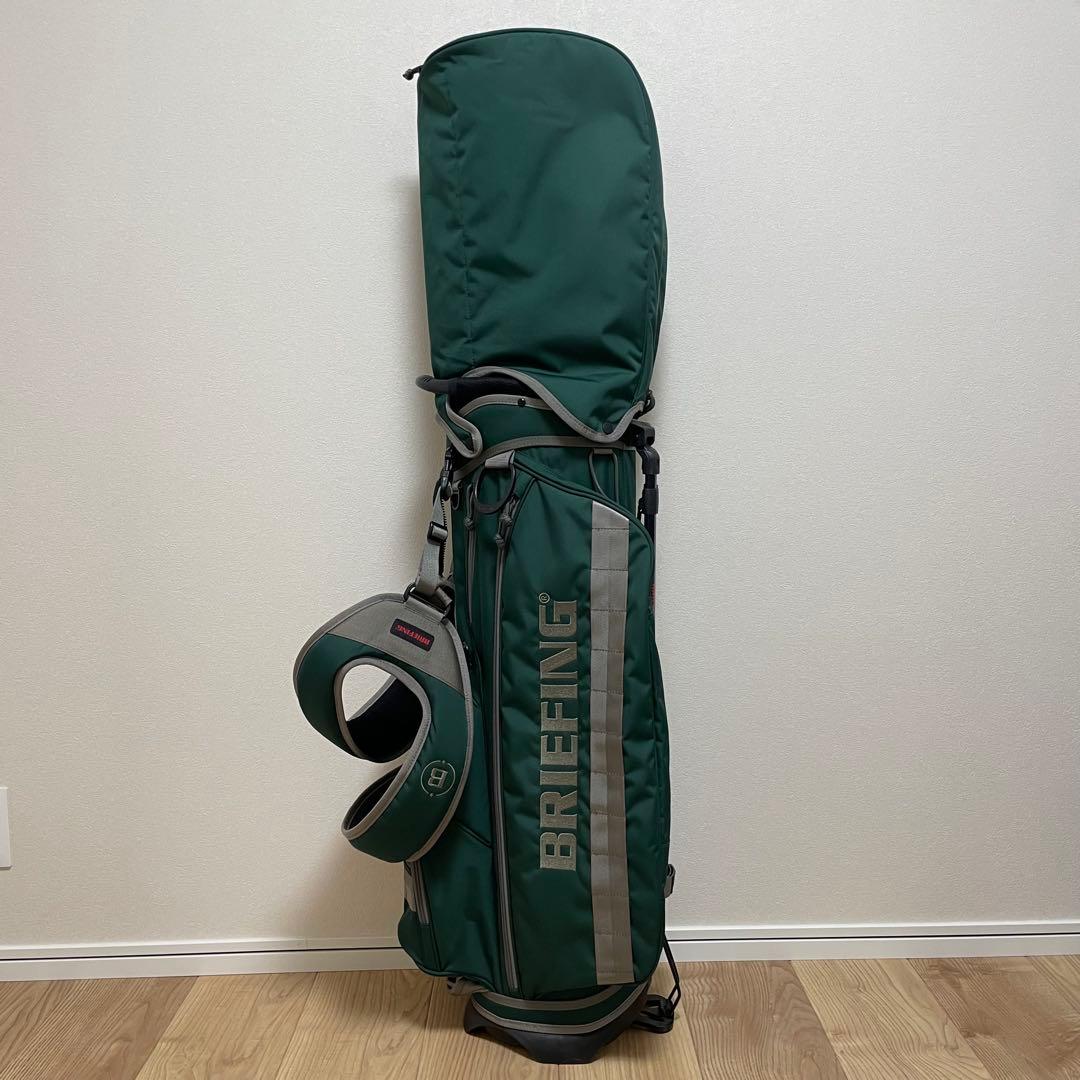 【希少】BRIEFING キャディバッグ CR-4 グリーン 緑 限定