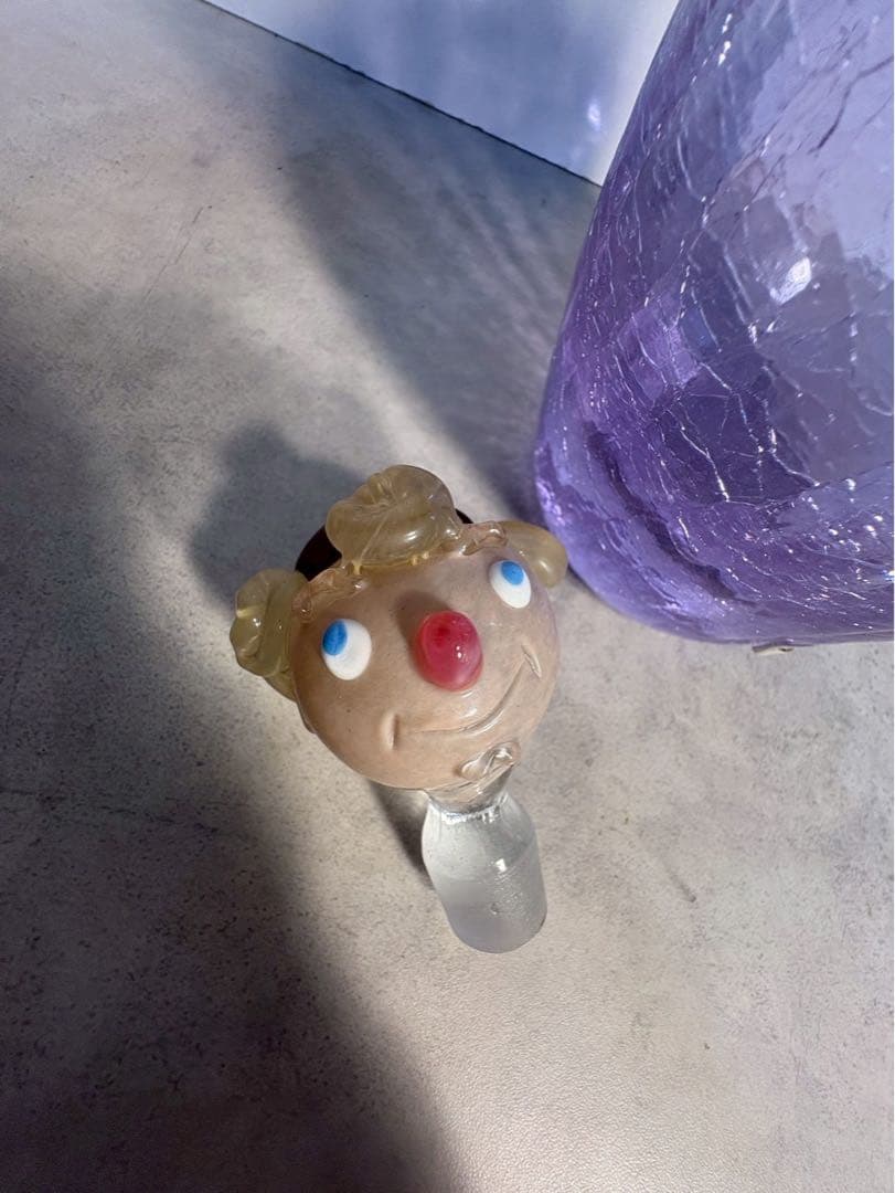 【希少】Bohemia Glass ボヘミアガラス ピエロ デキャンタ ケース付