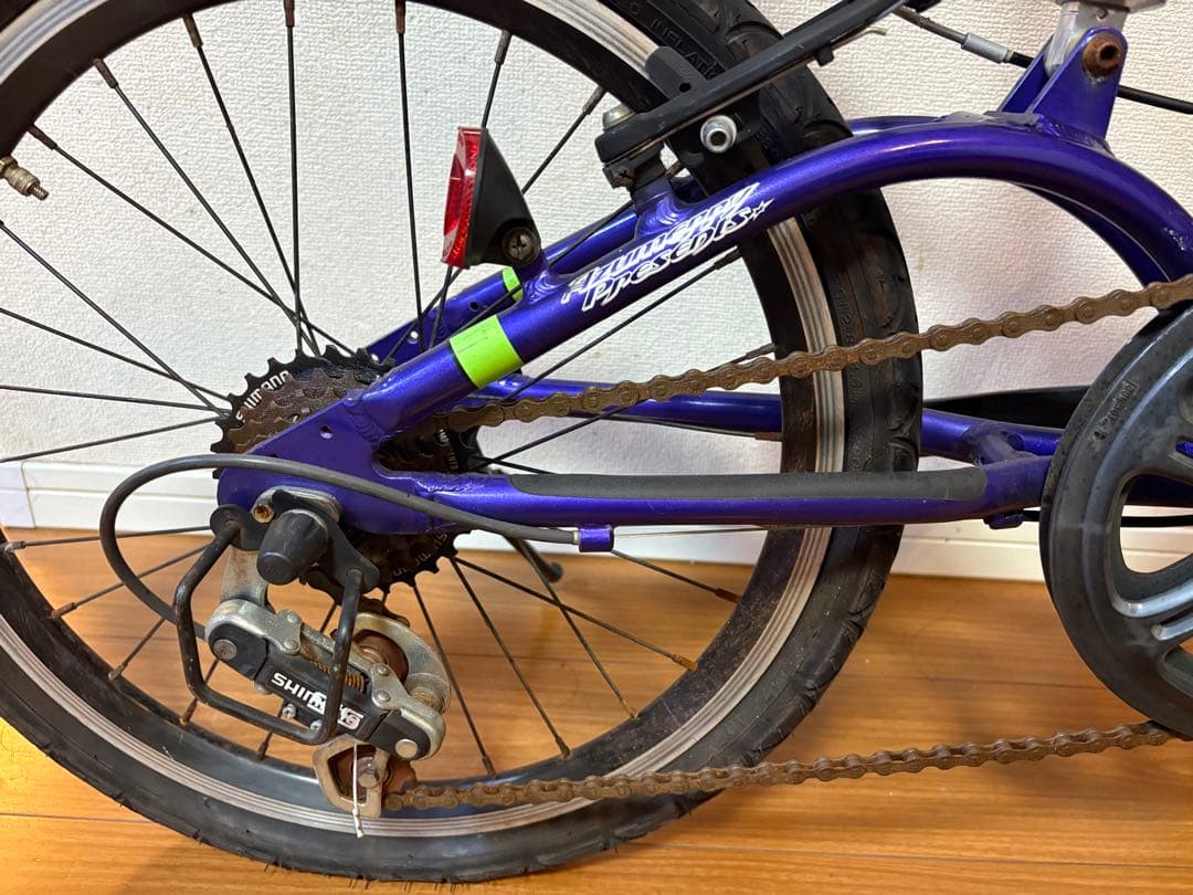 エヴァンゲリオン初号機イメージ 折りたたみ自転車｜EVA-01 TEST風｜