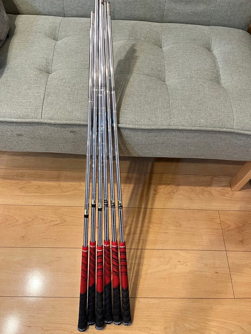 ゴルフ ダイナミックゴールドs200 シャフト 6本セット