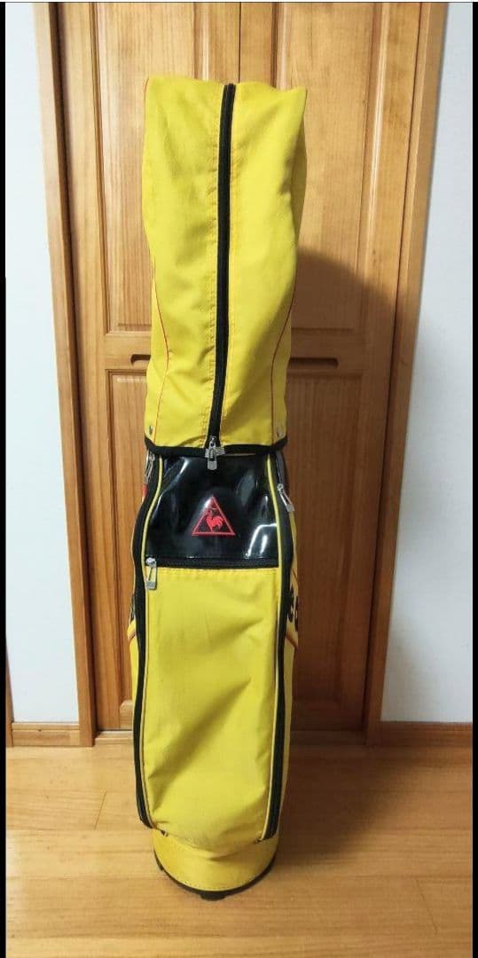 ★ルコックle coq sportif★ゴルフバッグ　イエロー系★
