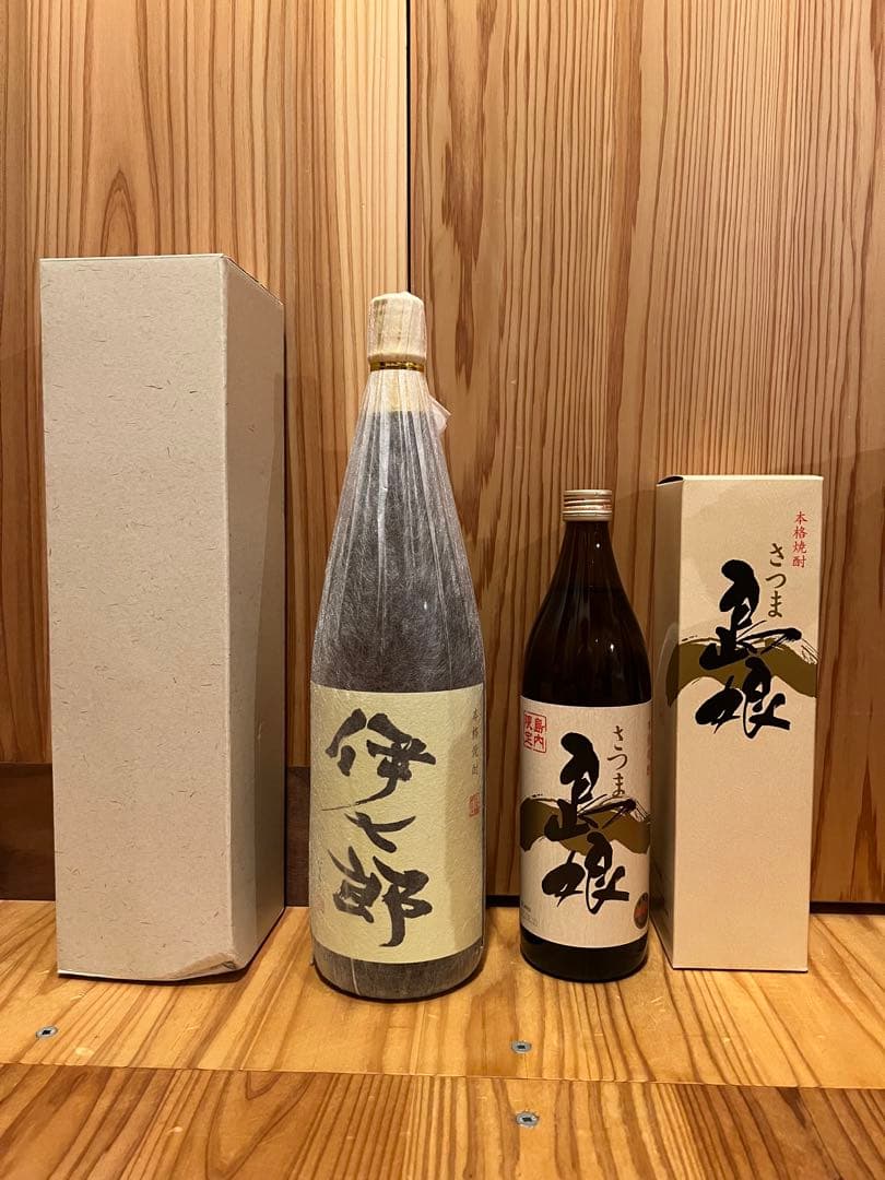 伊七郎　1800ml & 島娘　焼酎 900ml 2本セット