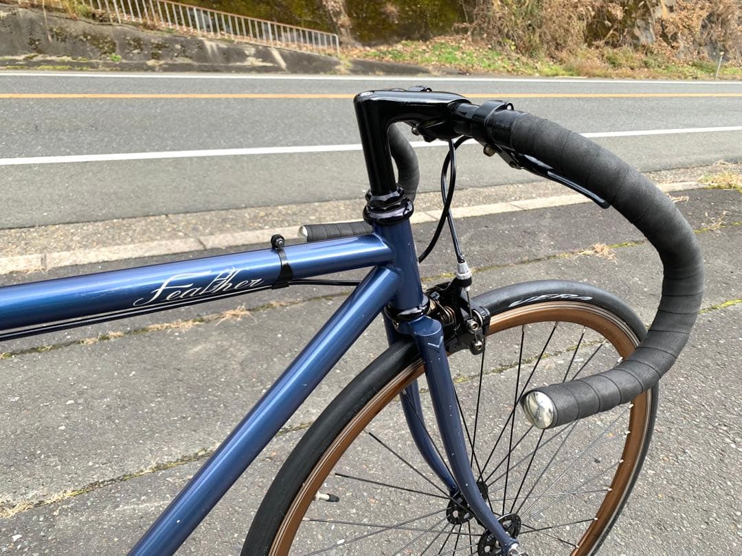 【即乘】送料無料FUJI ピストバイク feather 両用型 新品タイヤ