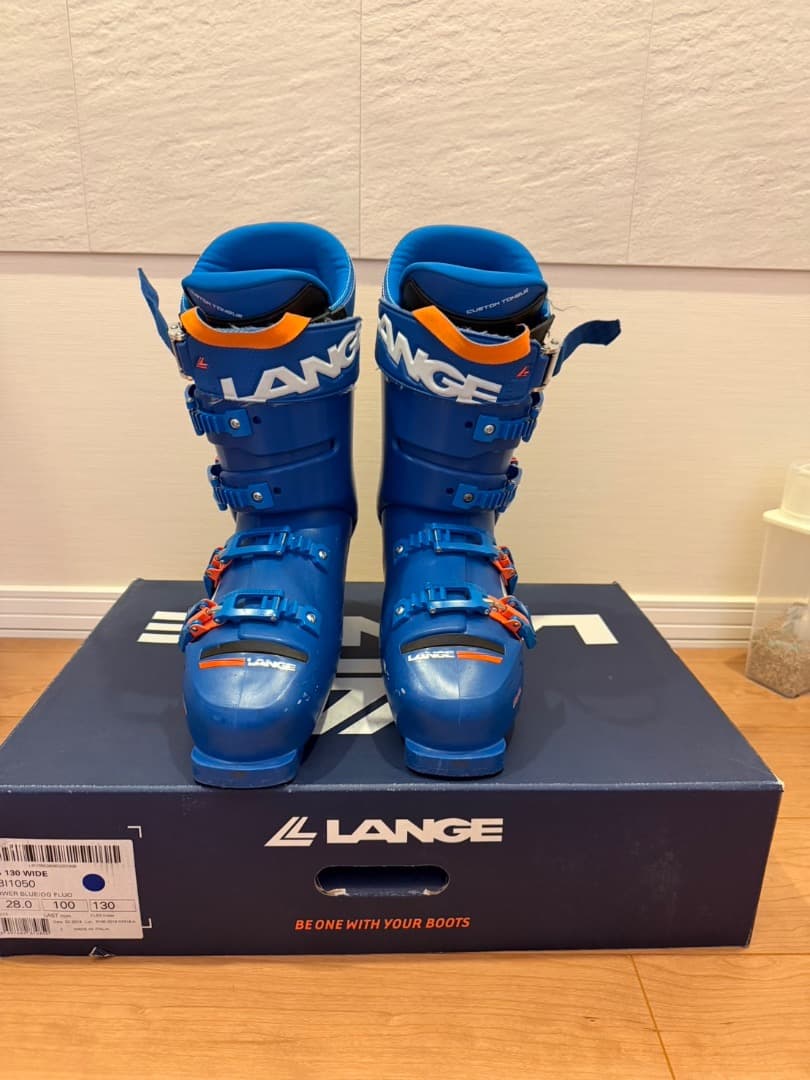 LANGE RS 130 WIDEスキー ブーツ 28.0-28.5