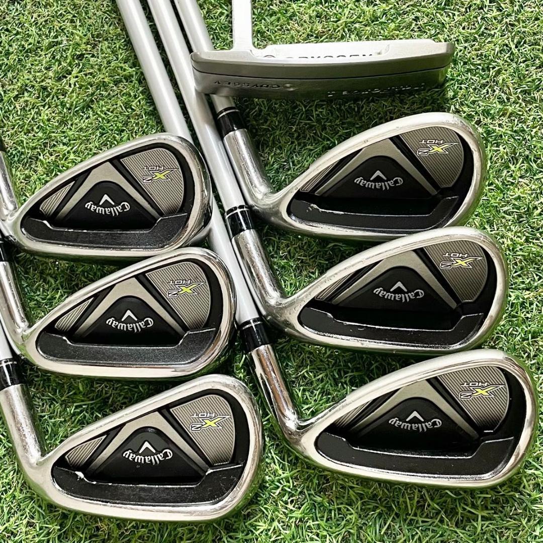 【バッグ新品】キャロウェイ パラダイム ゴルフクラブセット L 豪華10本 右