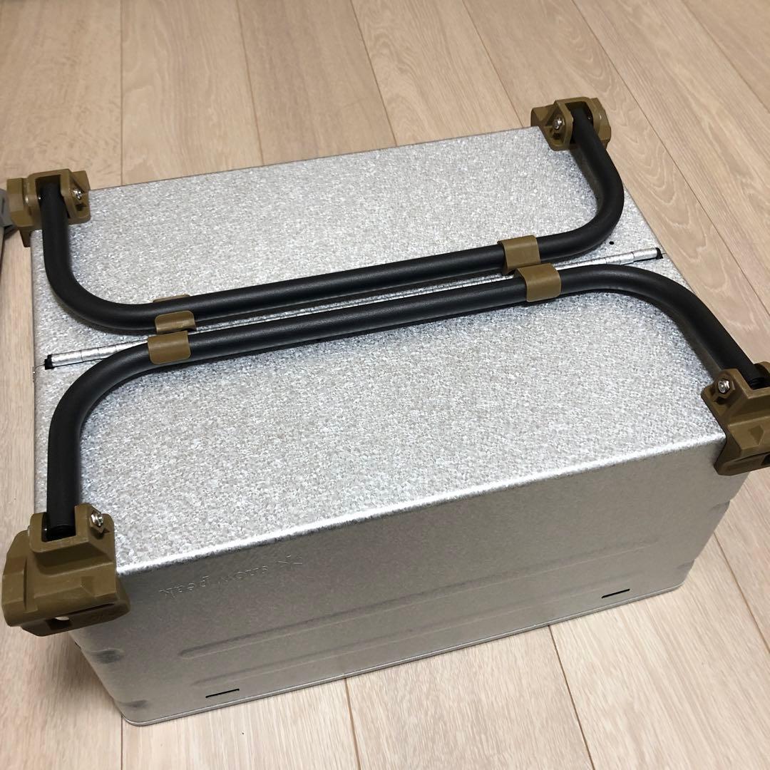 未使用品！ peak シェルフコンテナ25 2個とシェルコンレッグ