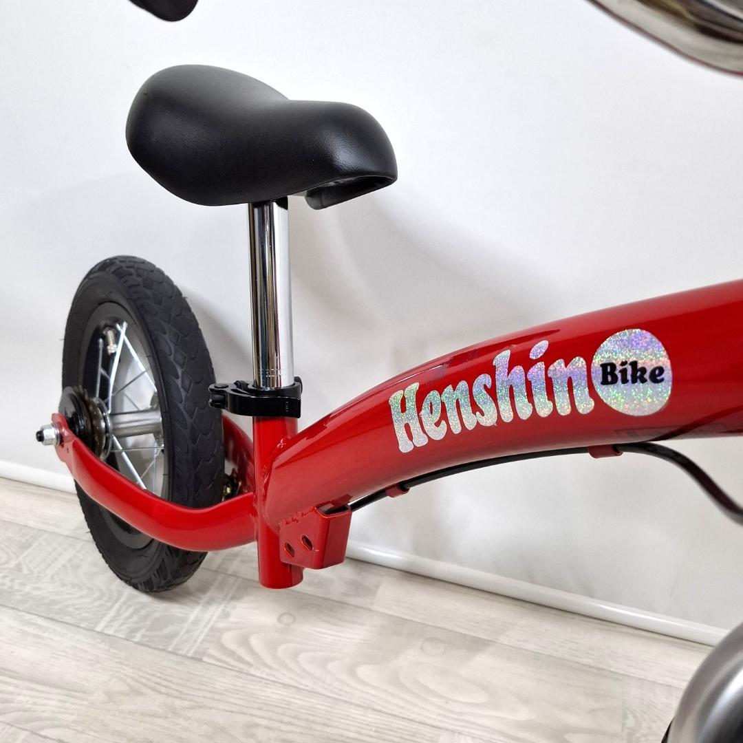 美品！★へんしんバイク2★12インチ★バランスバイク★スタンド付★未使用パーツ付