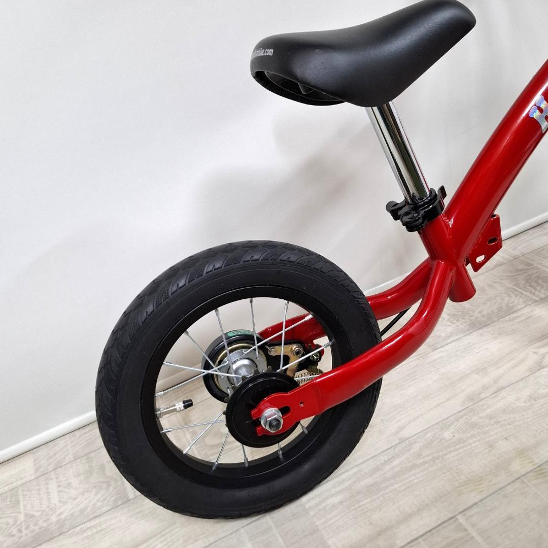 美品！★へんしんバイク2★12インチ★バランスバイク★スタンド付★未使用パーツ付