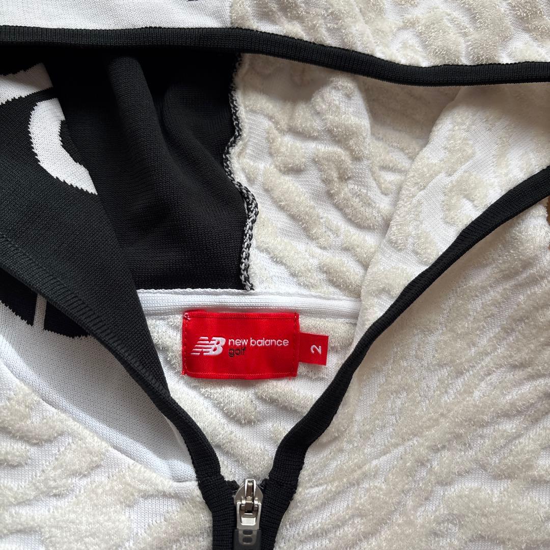 new balance golfフード付きジャケット サイズ2