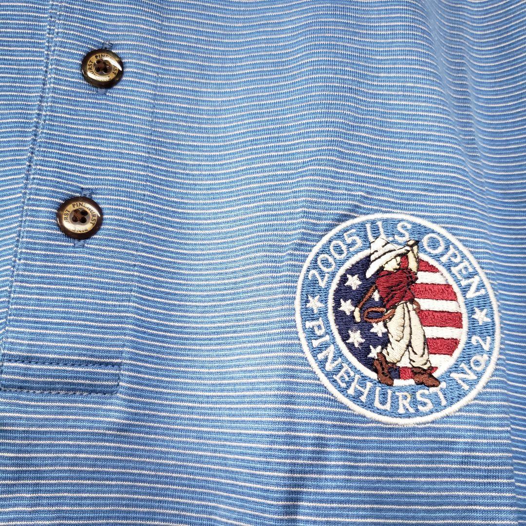 新品タグ付き PINE HURST パインハースト 水色 ゴルフ M