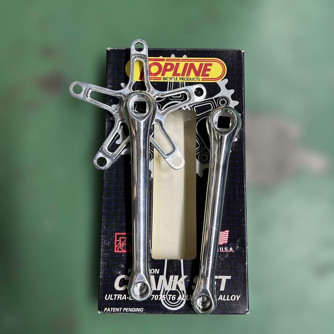 TOPLINE クランク　PCD130 ロードクランク　old mtb 箱付き