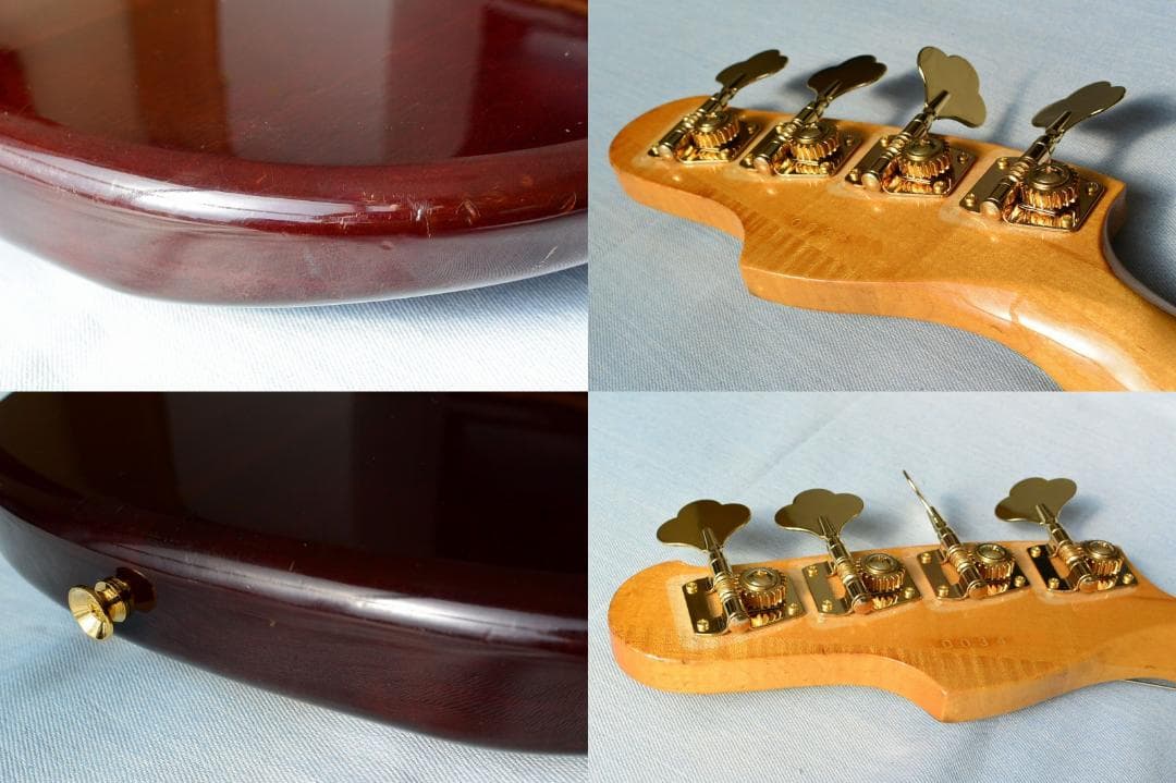 YAMAHA SB-500 70年代 特製ピックガード＆ブラス製ブリッジ