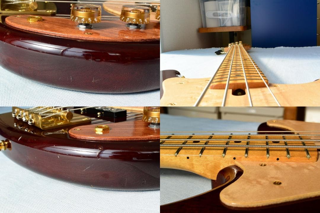 YAMAHA SB-500 70年代 特製ピックガード＆ブラス製ブリッジ