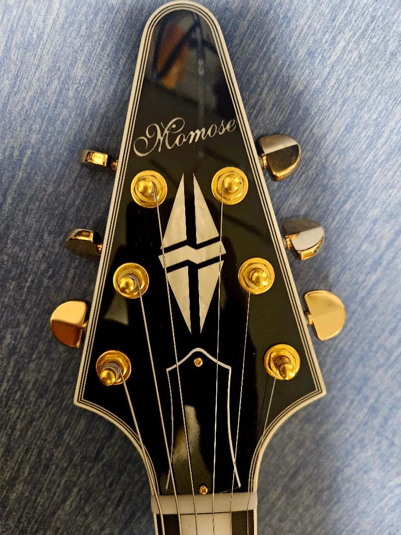 【美品】Momose flying v custom ebony