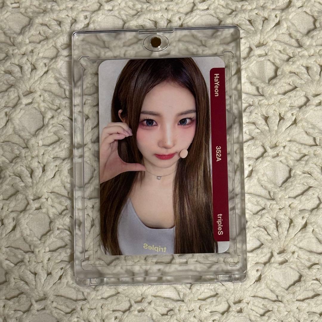 【QR未使用】tripleS ハヨン トレカ