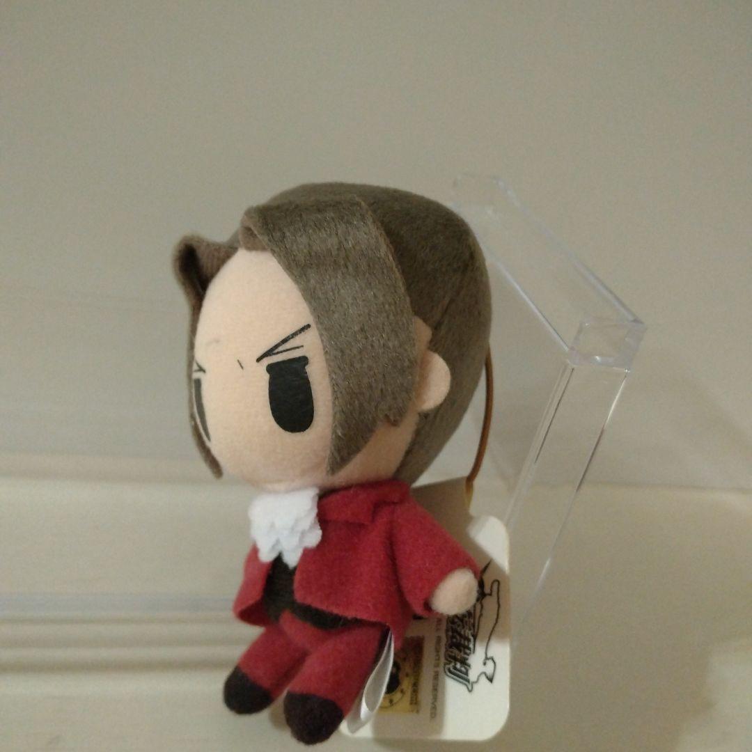 逆転裁判マスコットぬいぐるみ　成歩堂龍一 御剣怜侍　【レア】