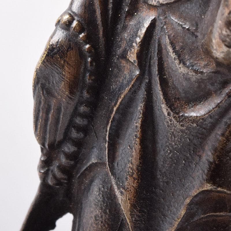 仏教美術　古銅　仏像　置物　V　R8392