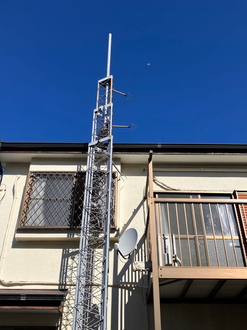 アンテナタワー クランクアップ手動式（16m〜6.5m）