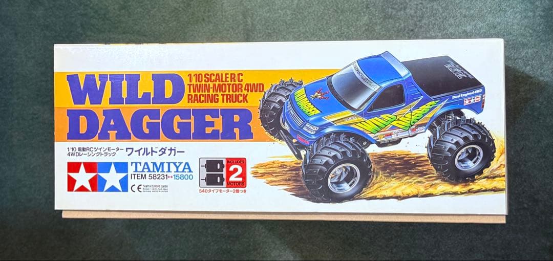 タミヤ★WILD DAGGER・ワイルドダカー 1/10スケール