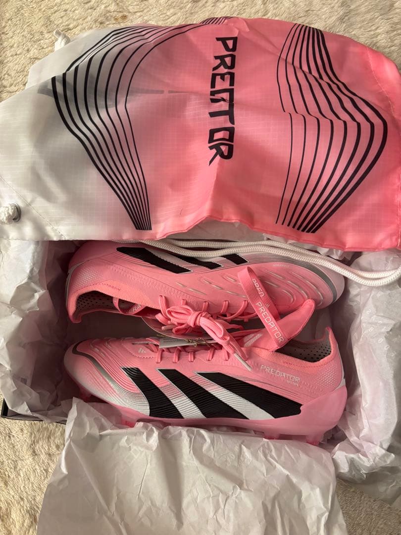 adidas Predator BECKHAM ピンク サッカーシューズ