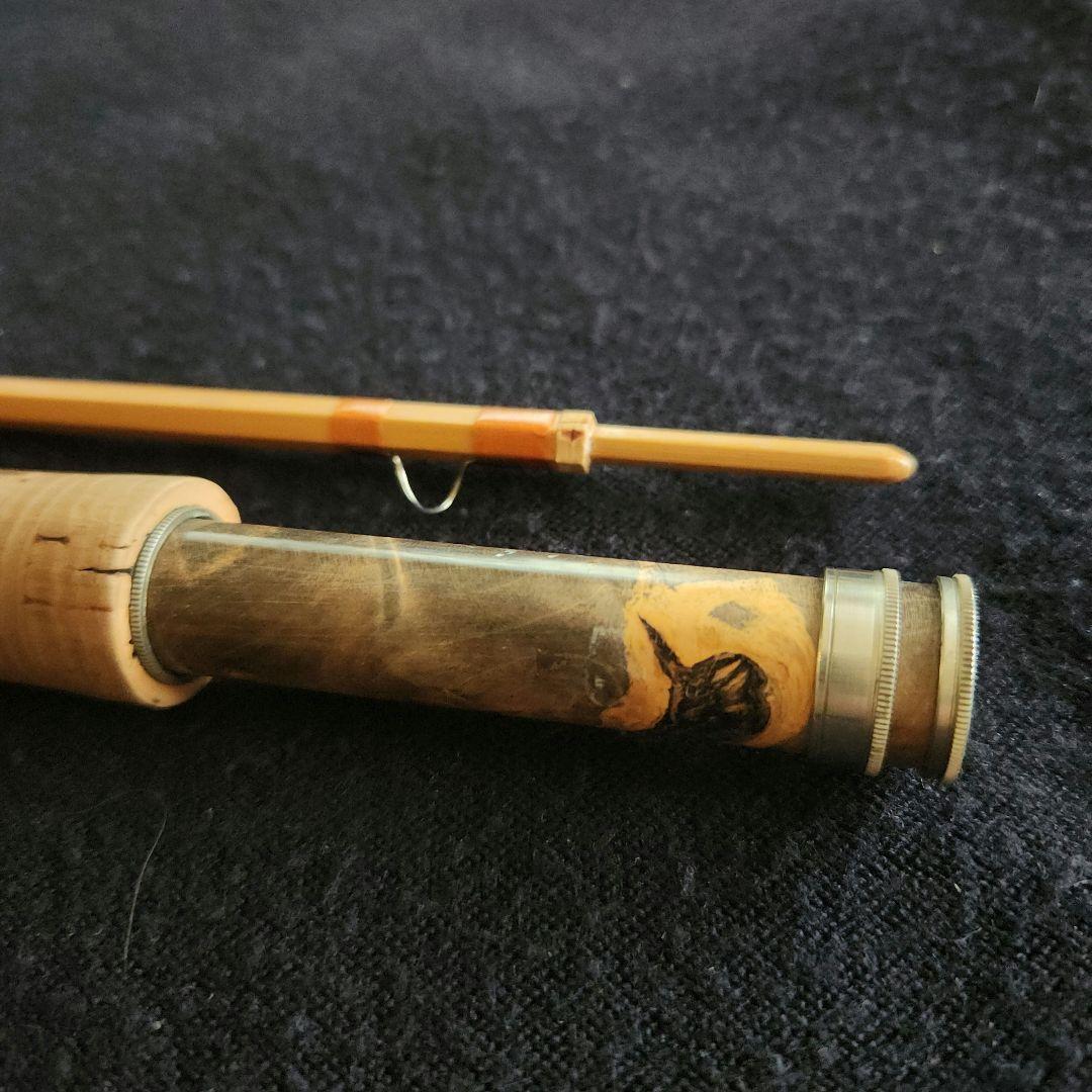 アキマルバンブーロッド　4番 8フィート