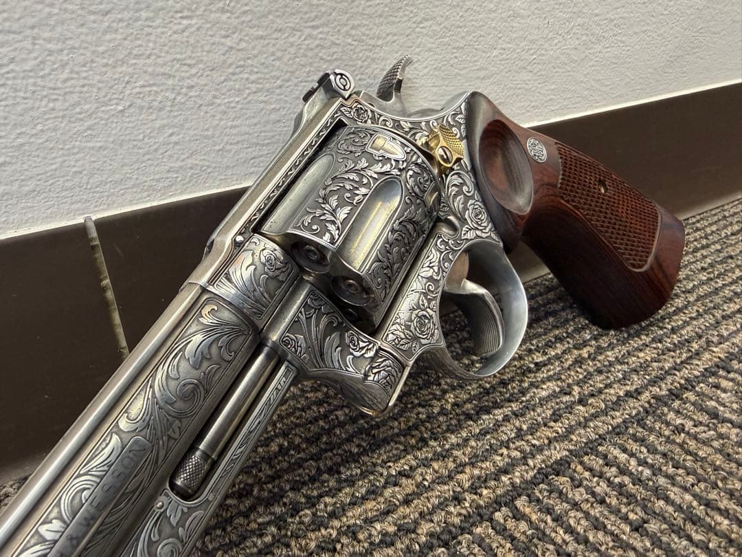 アラベスク彫刻 カスタム装飾モデル 観賞用 木製グリップ