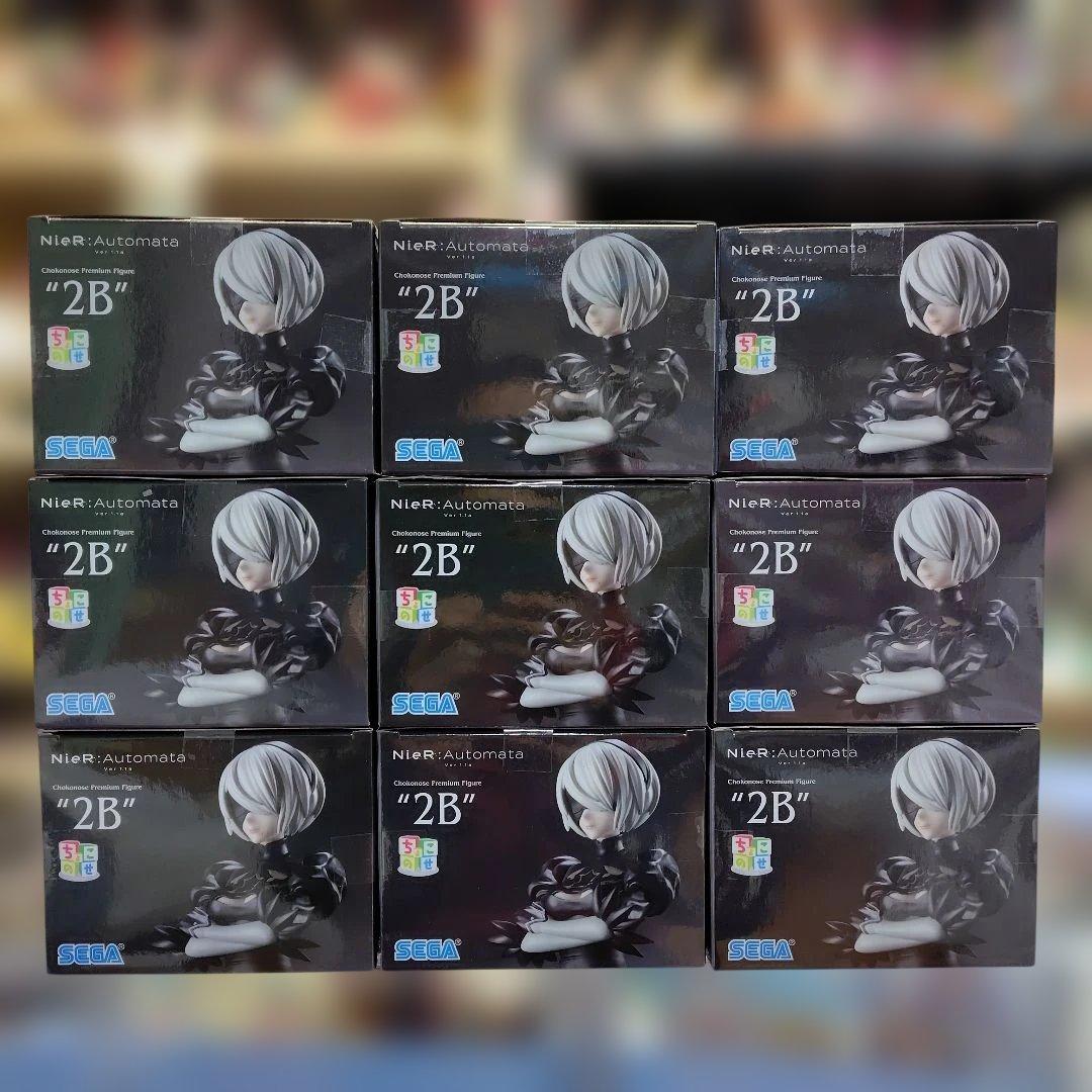 ニーアオートマタ NieR:Automata2B ちょこのせ フィギュア 9個