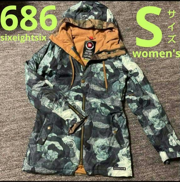 Sサイズ(women's)686sixeightsixスノーボード ジャケット